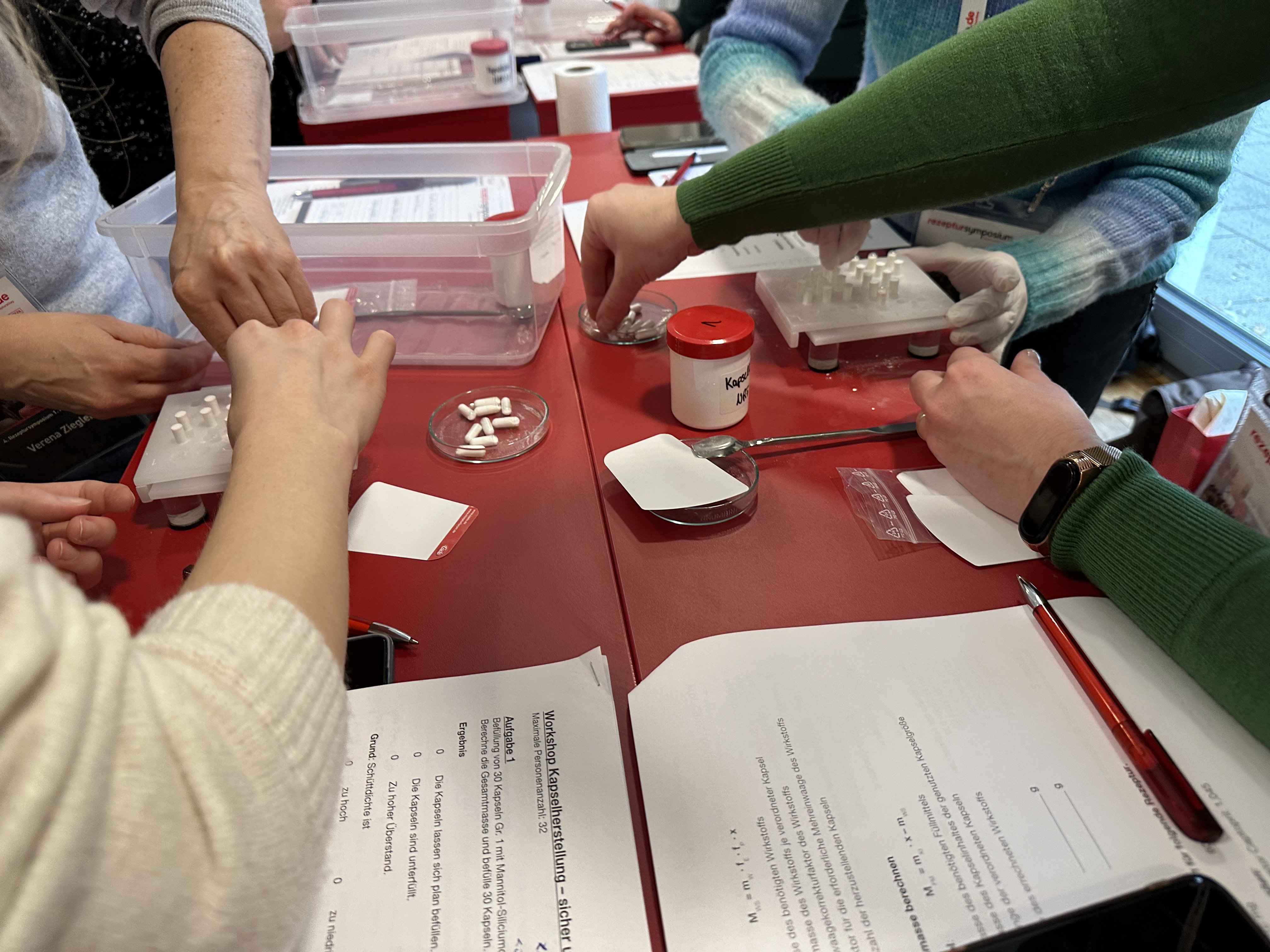 Rezepturarbeit in der Apotheke