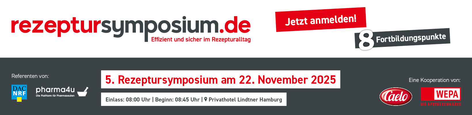 5. Rezeptursymposium in Hamburg