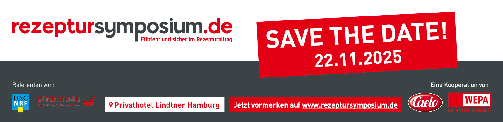5. Rezeptursymposium in Hamburg