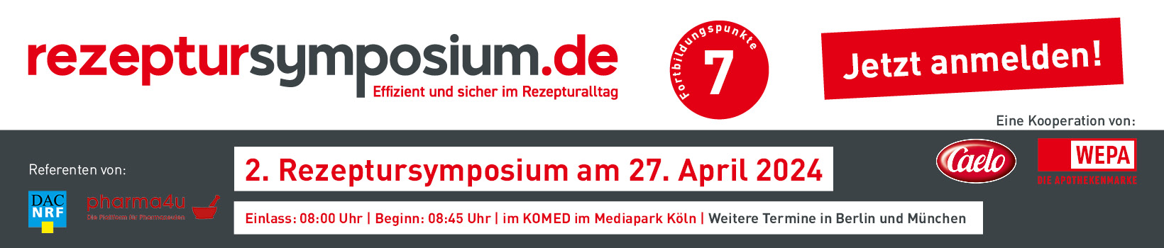 27.04.2024, 2. Rezeptursymposium im Mediapark in Köln